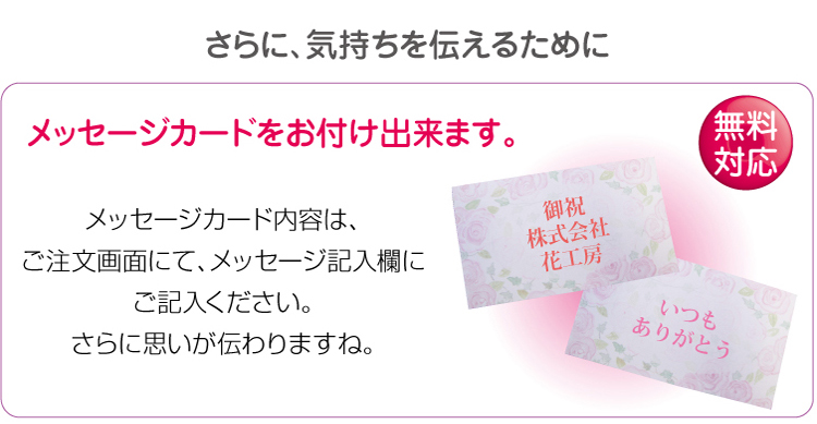 ���b�Z�[�W�J�[�h�̓��e�͒�����ʂɂāA���b�Z�[�W�L�����Ɍ�L�����������B����ɑz�����`���܂��ˁB