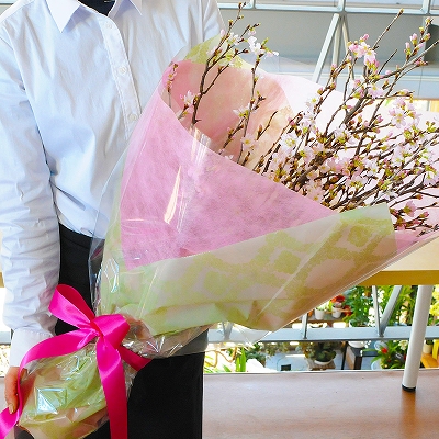 桜の花束 生花 春の花 誕生日の花 卒業式 入学式 