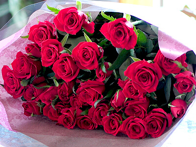 成人式花束 成人の日花束 成人祝い花束 ギフト プレゼント 赤いバラ